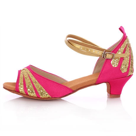 Обувки за модерни танци за жени и момичета- Самба - топ модели и комбинации в червен, син, леопардов цвят 