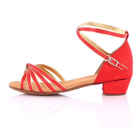 Обувки за модерни танци за жени и момичета- Самба - топ модели и комбинации в червен, син, леопардов цвят 