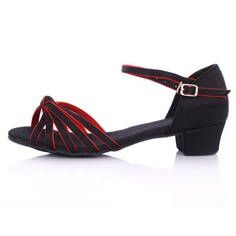 Обувки за модерни танци за жени и момичета- Самба - топ модели и комбинации в червен, син, леопардов цвят 