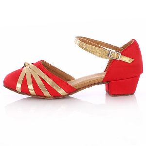 Обувки за модерни танци за жени и момичета- Самба - топ модели и комбинации в червен, син, леопардов цвят 
