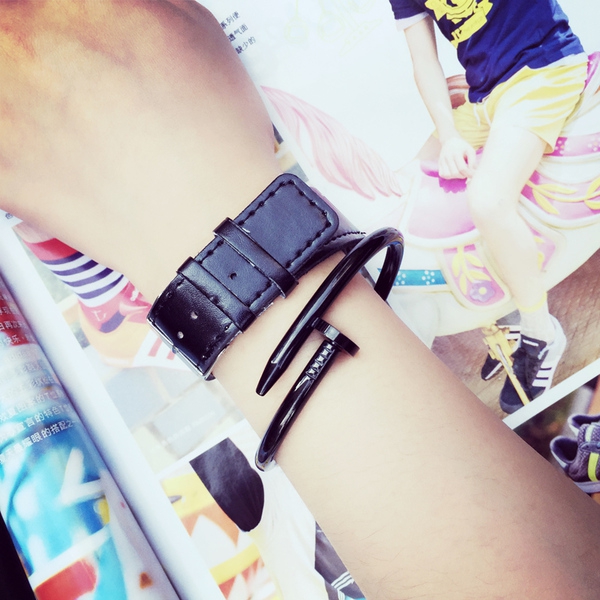 Ανδρικά βραχιόλια σε 4 χρώματα - 17 εκ