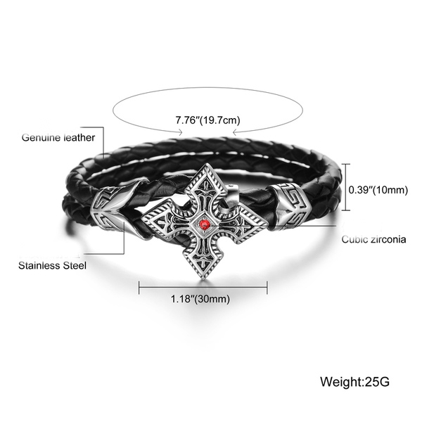 Ανδρικό βραχιόλι 19.7cm