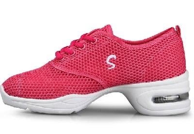 Γυναικεία παπούτσια - 4 χρώματα - μαύρο, ροζ, λευκό