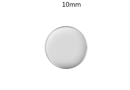 Ανδρικά σκουλαρίκια σε 3 χρώματα - 2 μεγέθη