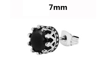 Мъжки обеци с различни размери-8 модела