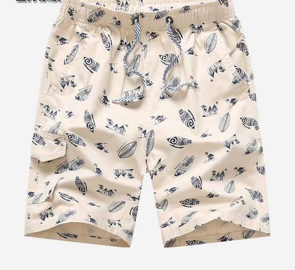 Ανδρική ελαστική σορτς το καλοκαίρι βαμβάκι - διάφορα κορυφαία μοντέλα - απλό, ριγέ, καρό