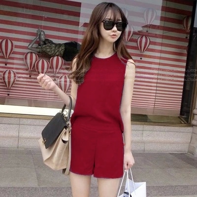 Οι γυναίκες floral σιφόν jumpsuit