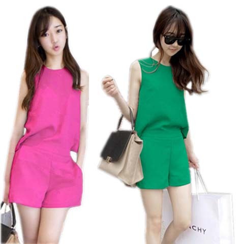 Οι γυναίκες floral σιφόν jumpsuit