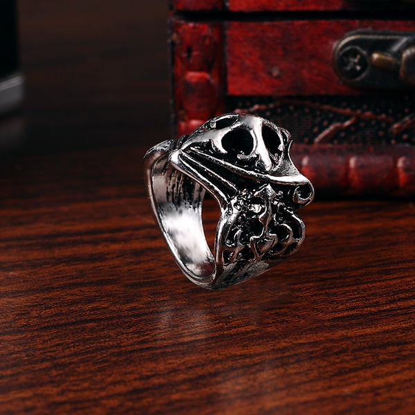 Гравирани стоманени мъжки пръстени 