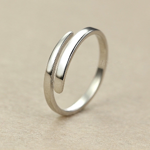 Сребърен мъжки пръстен - 1 модел