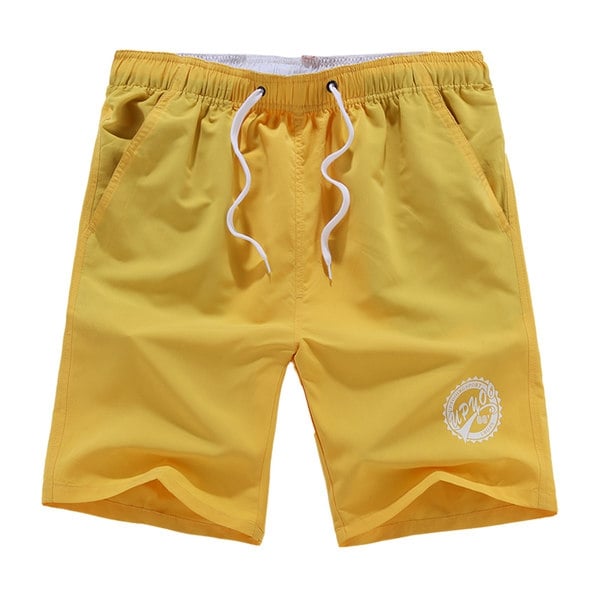 Σορτς αντρικά με γραβάτες - κόκκινο, κίτρινο, μπλε, μαύρο, τον αθλητισμό, παραλία - διάφορα κορυφαία μοντέλα