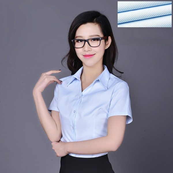 Πουκάμισα γυναικεία με κοντά μανίκια - 10 μοντέλα σε διαφορετικά χρώματα