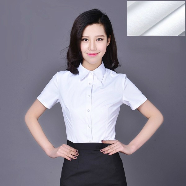 Πουκάμισα γυναικεία με κοντά μανίκια - 10 μοντέλα σε διαφορετικά χρώματα