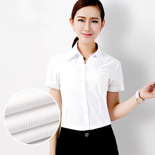 Дамски ризи с къс ръкав в много цветове - 15 модела