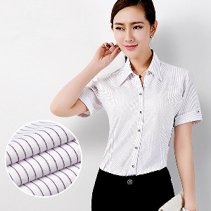 Дамски ризи с къс ръкав в много цветове - 15 модела