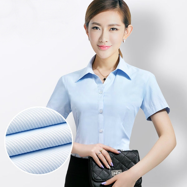 Дамски ризи с къс ръкав в много цветове - 15 модела