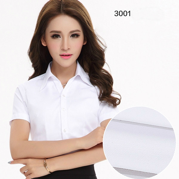 Κυρίες κοντομάνικα πουκάμισα σε διάφορα χρώματα - 11 μοντέλα