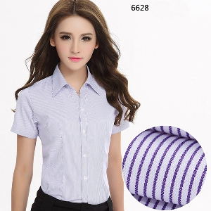 Дамски ризи с къс ръкав в различни цветове - 11 модела
