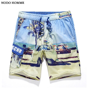 Мъжки къси панталони - два модела за плаж