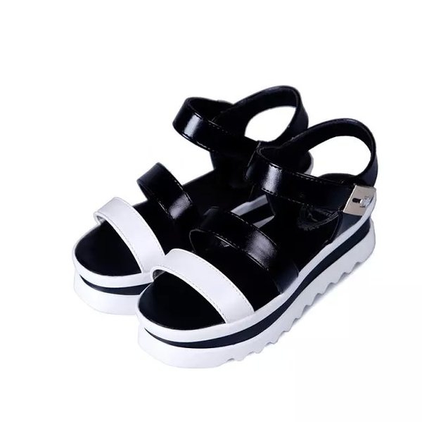 Дамски сандали на платформа-два модела.