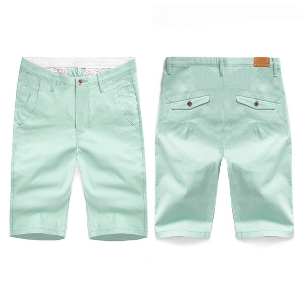 Ανδρών το καλοκαίρι σορτς - 4 μοντέλα - μπλε, καφέ, πράσινο