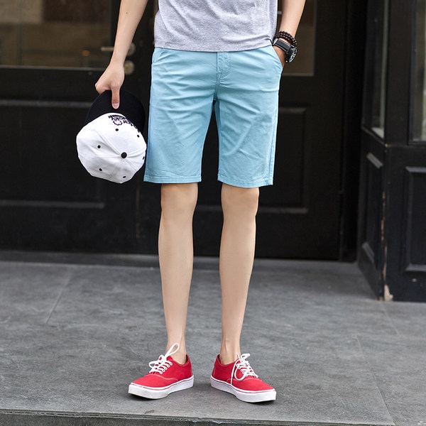 Ανδρών το καλοκαίρι σορτς - 4 μοντέλα - μπλε, καφέ, πράσινο