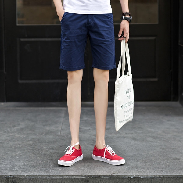 Ανδρών το καλοκαίρι σορτς - 4 μοντέλα - μπλε, καφέ, πράσινο