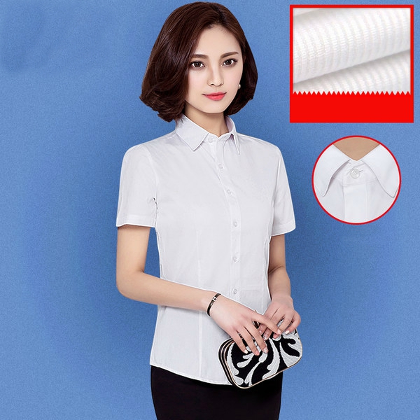 Κυρίες κοντομάνικα πουκάμισα - πολλά διαφορετικά σχέδια και χρώματα