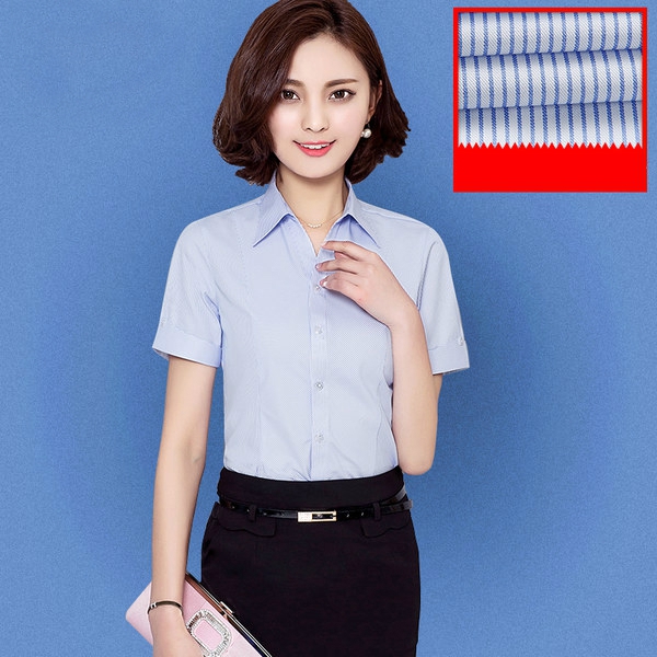 Κυρίες κοντομάνικα πουκάμισα - πολλά διαφορετικά σχέδια και χρώματα