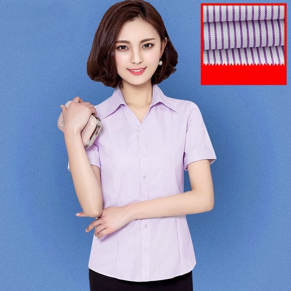 Κυρίες κοντομάνικα πουκάμισα - πολλά διαφορετικά σχέδια και χρώματα