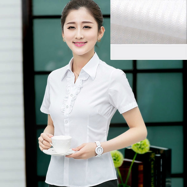 Κυρίες κοντομάνικα πουκάμισα - πολλά διαφορετικά σχέδια και χρώματα