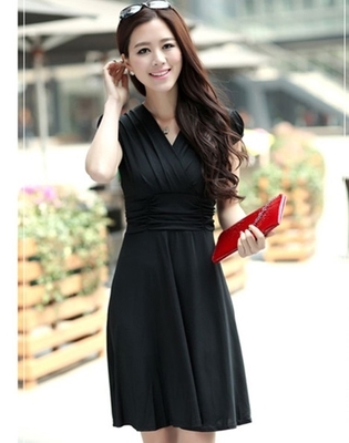 Κυρίες φορέματα του καλοκαιριού - τύπου 4 μοντέλο Midi - γόνατο