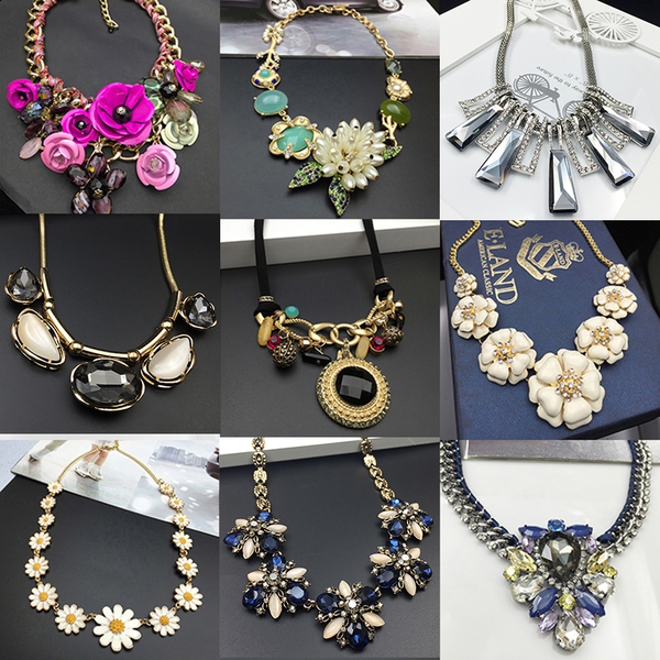 Πολύχρωμα γυναικεία περιδέραια