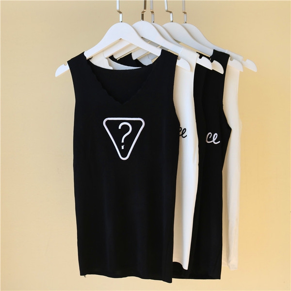 Γυναικείο καθημερινό φανελάκι με επιγραφές