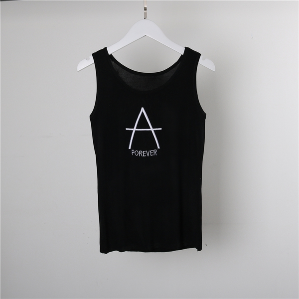 Γυναικείο καθημερινό φανελάκι με επιγραφές