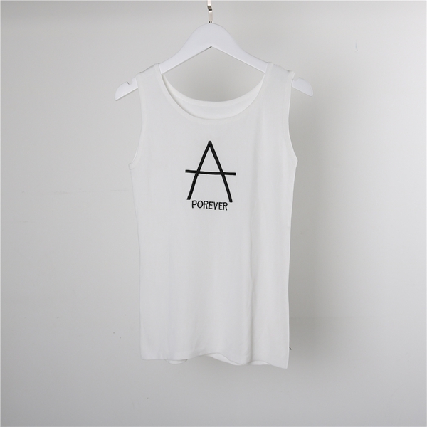 Γυναικείο καθημερινό φανελάκι με επιγραφές