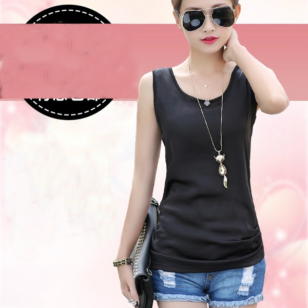 Γυναικείο  μεταξωτό αμάνικο 