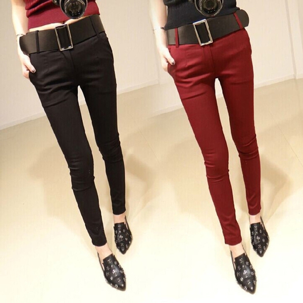 Дамски стилен пролетен панталон.