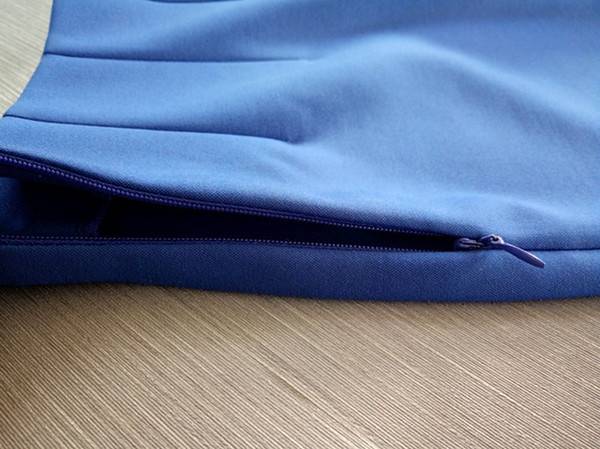 Καλοκαίρι κυρίες σύντομο παντελόνι - μπλε και μαύρο