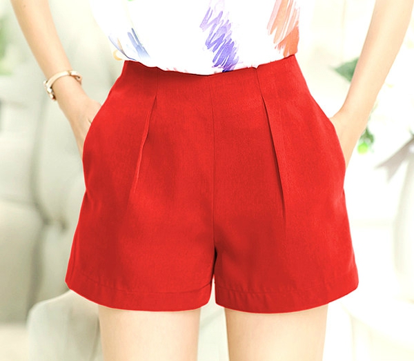 Κοντό παντελόνι γυναικείο για το  καλοκαίρι σε πολλά διαφορετικά χρώματα - 18 μοντέλα