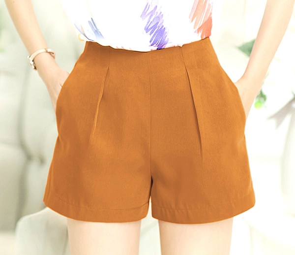 Κοντό παντελόνι γυναικείο για το  καλοκαίρι σε πολλά διαφορετικά χρώματα - 18 μοντέλα