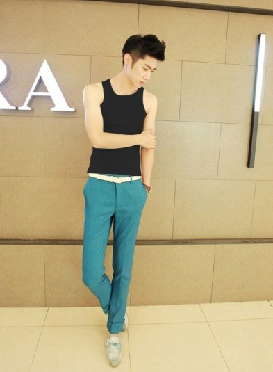 Ανδρικά δεξαμενή βαμβακερή μπλούζα - 3 μοντέλα - μαύρο, γκρι και λευκό