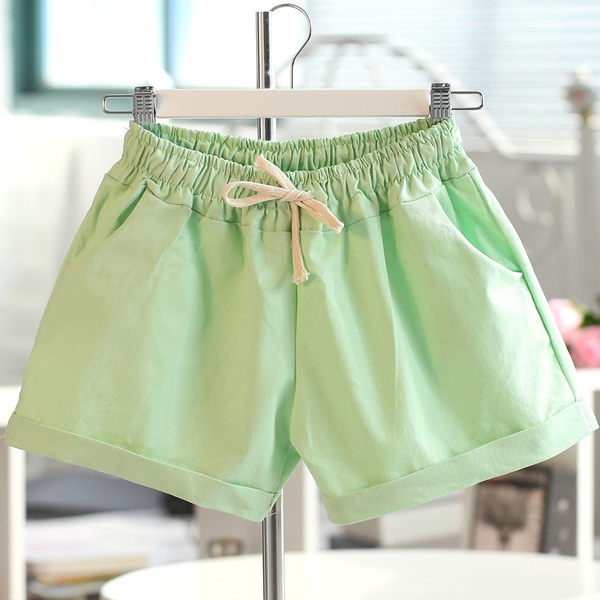 παντελόνι σύντομο γυναικών σε πολλά διαφορετικά χρώματα - κανονικό μέγεθος