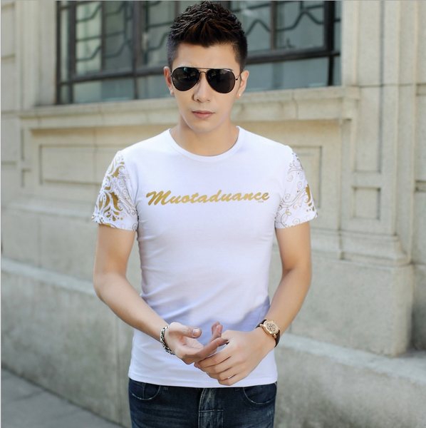 Ανδρών το καλοκαίρι t-shirts - 3 μοντέλα σε λευκό, μαύρο και γκρι