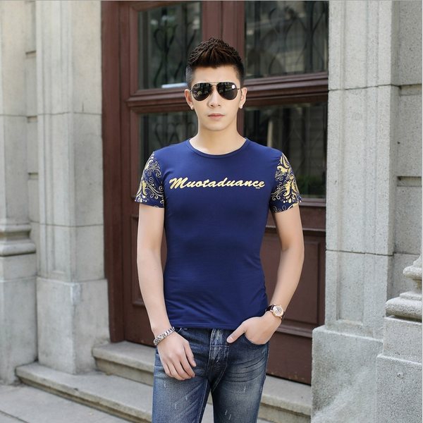 Ανδρών το καλοκαίρι t-shirts - 3 μοντέλα σε λευκό, μαύρο και γκρι