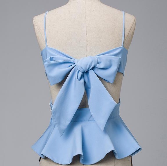 Γυναικείο    φανελάκι  με κορδέλα