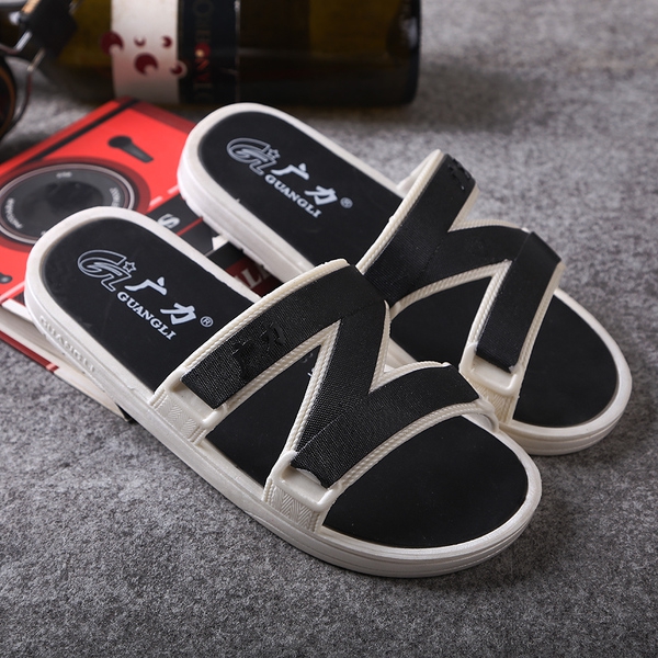 Цветни гумени мъжки чехли - 9 модела 