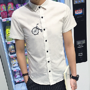 Мъжки ризи с къс ръкав - топ модели за лятото - карирани, едноцветни и раирани - син, бял, сив цвят