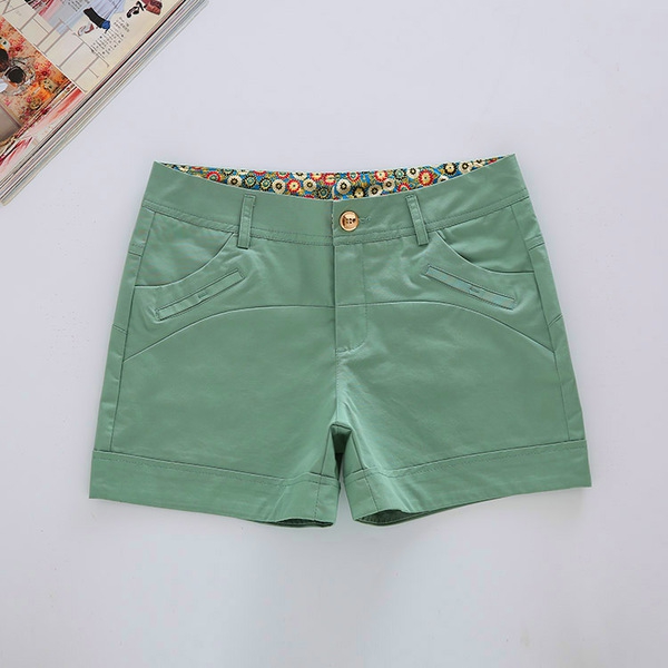 Γυναικεία σορτσάκια  βαμβάκι σε επτά χρώματα.