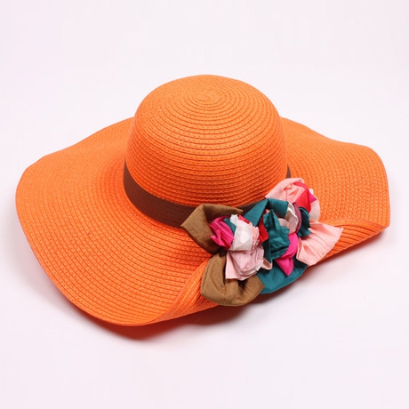 Γυναικείο κομψό καπέλο για το  καλοκαίρι σε διάφορα χρώματα